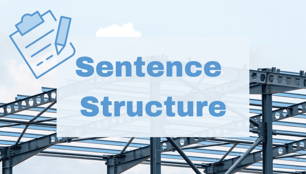 Sentence structure